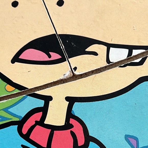 VINTAGE Nickelodeon Rug Rats Chucky puzzle! 1998, pressboard - Picture 8 of 11